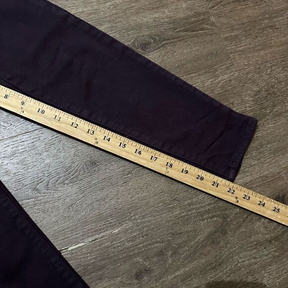 American Eagle Hi Rise Jegging Crop Jenas Womens Size 0 Purple Super Stretch - Picture 11 of 11